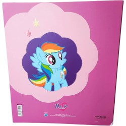 Raccoglitore ad Anelli A4 My Little Pony – Cartella Scuola Bambina, Copertina Rigida Colorata