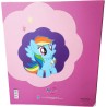 Raccoglitore ad Anelli A4 My Little Pony – Cartella Scuola Bambina, Copertina Rigida Colorata