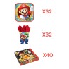 Coordinato per Feste Compleanno Super Mario Bros Disney Kit Party Bambini Festa e Party