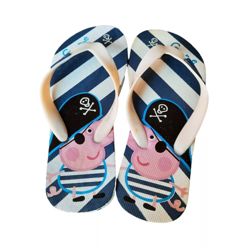 Infradito Mare George il Pirata – Ciabatte Bimbo Peppa Pig in Gomma (23-30)