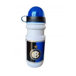 Borraccia Sportiva F.C. Inter Ufficiale 500 ml - Con Beccuccio Retraibile, Ideale per Scuola e Tempo Libero