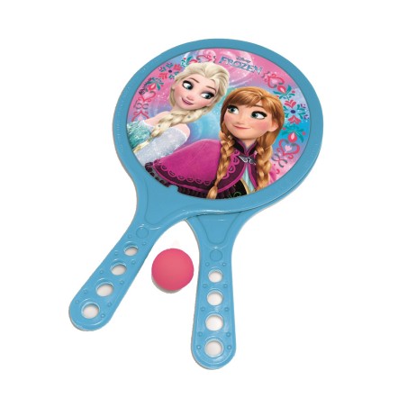 Set Racchettoni da Spiaggia Frozen Disney con Pallina – Colore Azzurro