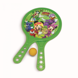Set Racchettoni da Spiaggia Topolino & Friends con Pallina – Colore Verde