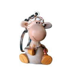 Bomboniera Portachiavi Animaletti in Resina Set da 12pz