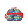 Cestino Tracolla Scuola Porta Merenda Disney Mickey 3D - Topolino Pratico e Divertente per Bambini -