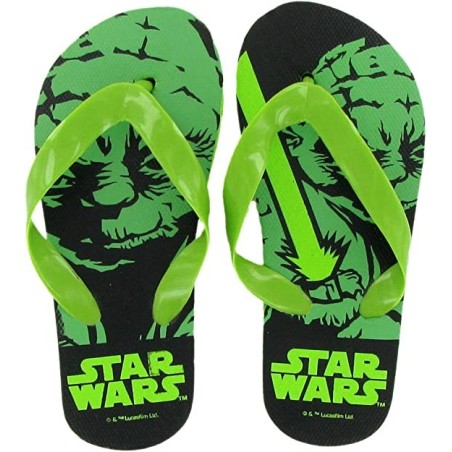 Infradito Star Wars Maestro Yoda – Ciabatte Mare e Spiaggia Flip Flop – Verde