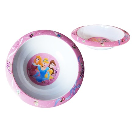Piatto in Melamina - Fondo Ciotola Disney Principesse