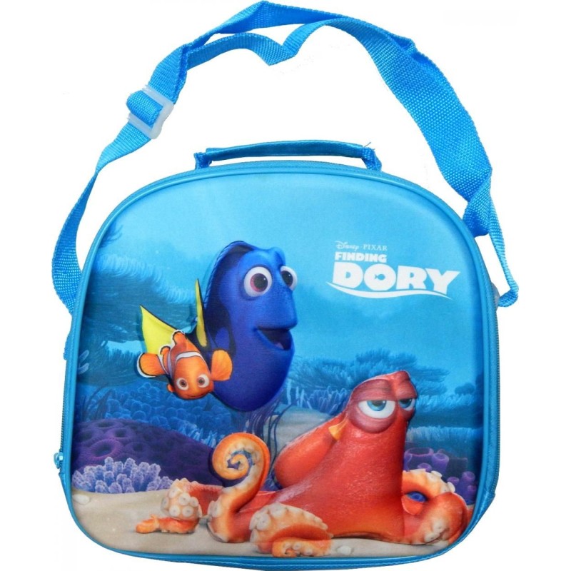 Cestino Asilo Disney Alla ricerca di Dory 3D con Borsa Termica - Ideale per Picnic e Scuola"