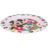 Piatto Piano Mickey Mouse Disney in Plastica – Adatto al Microonde, Ø 22 cm
