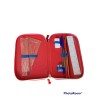 Astuccio Triplo Hot Wheels con 44 Pezzi – 3 Zip – Completo con Pennarelli Giotto e Pastelli Colorati – Set Scuola Bambini