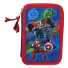 Astuccio Scuola Avengers Marvel 44 pz. Multiscomparto 3 Zip - Portacolori Giotto