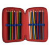 Astuccio Scuola Avengers Marvel 44 pz. Multiscomparto 3 Zip - Portacolori Giotto