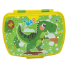 Portapranzo Contenitore Dinosauro - Porta Merenda 17x14x6 cm per Scuola e Tempo Libero