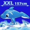 Delfino cavalcabile bambino piscina gonfiabile giocattolo mare 157cm
