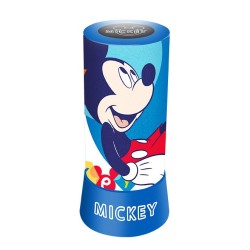 Lampada LED Mckey Mouse Disney 20cm | Proiettore Luce Notturna Senza Fili Bambini | Idea Regalo Camera