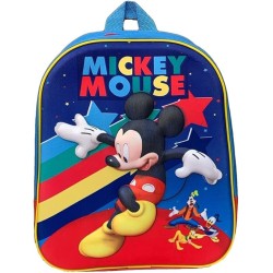Zaino Asilo 3D Mickey Mouse Disney - Topolino Borsa Scuola per Bambini (32 cm)"