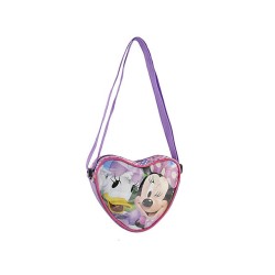 Borsa tracolla cuore Minnie & Dasy Disney cm 15 bambina