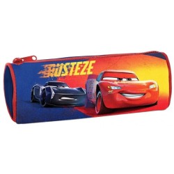 Astuccio Tombolino Scuola Disney Cars – Portacolori Cilindrico per Bambino 22x8x8 cm – Astuccio Bambini Saetta McQueen