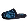 Pantofole uomo chiuse con Pochette invernali Nero Azzurro Antiscivolo con Suole Morbide Comode