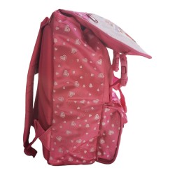 Zaino Scuola Estensibile Peppa Pig Rosa Zaino In Poliestere Zainetto elementare Bambina