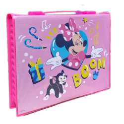 Valigetta 52 Pezzi Colori Minnie Disney | Kit Completo di Cancelleria per Bambinia| Ideale per Disegno e Creatività