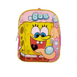 ZAINETTO SPONGEBOB ZAINO BAMBINA ASILO SCUOLA MATERNA TEMPO LIBERO CM 30 CM 30