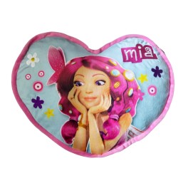 Cuscino Sagomato Cuore Mia and Me 100% Merchandise Ufficiale Disney 55 cm