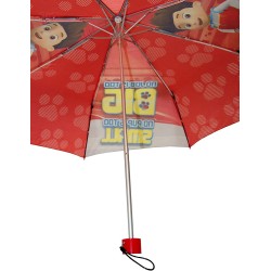Ombrello Pieghevole Bambino Paw Patrol – Antivento, Struttura Rinforzata, Portatile per Borsa e Zaino – 94 cm Diametro