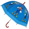 Ombrello Manuale Cupola 46cm Super Mario -Luigi Antivento con Apertura di Sicurezza