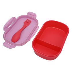 Portamerenda sandwich Minnie Disney con posate 3 in 1 portapranzo multiscomparto Bambini