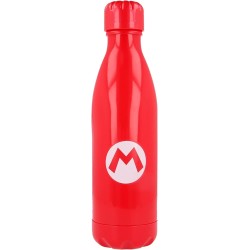 Borraccia Super Mario – 600 ml – Bottiglia in Plastica BPA Free con Tappo a Vite