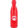 Borraccia Super Mario – 600 ml – Bottiglia in Plastica BPA Free con Tappo a Vite