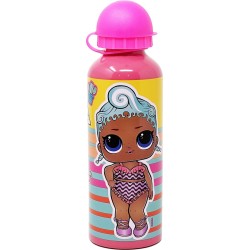 Borraccia LOL Surprise 500 ml Alluminio con Beccuccio e Coperchio – Bottiglia per Bambina, Scuola e Tempo Libero