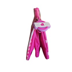 Astuccio Bustina Portacolori 3 Scomparti Dottoressa Pelouche - Scuola 22x12x10 cm