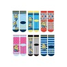 CALZINI ANTISCIVOLO MINIONS 10 ANNI IN COTONE MERCERIZZATO BAMBINI