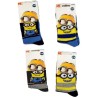 CALZINI ANTISCIVOLO MINIONS 10 ANNI IN COTONE MERCERIZZATO BAMBINI