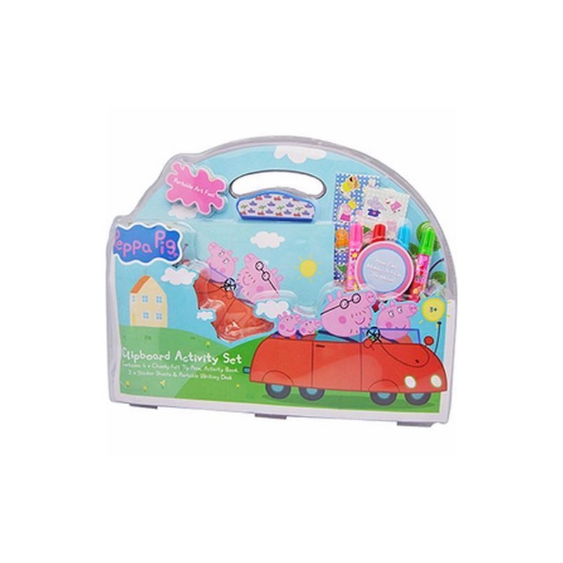 Set Scuola Cancelleria Peppa Pig 36x29cm Bambini