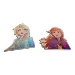 Portafoto Frozen Anna Elsa Cornice 10x15cm Con Adesivi Disney Decorazione Cameretta