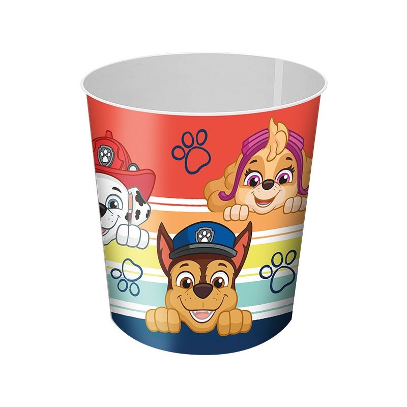 "Cestino Gettacarte Paw Patrol Disney per una Cameretta Divertente e Ordinata!