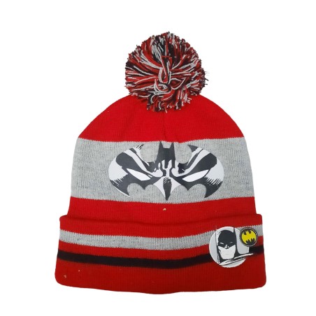Cappello Invernale con Pon Pon Batman Marvel – Taglia 54 – Caldo e Morbido – Idea Regalo Bambino