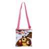 Borsa Passeggio Tracolla Trasversale Masha e Orso con PinguiniBorsetta Bambina