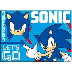 Tovaglietta Sonic in Cotone Lavabile - Ideale per Colazione, Pranzo e Scuola - 46x32 cm