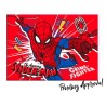 Tovaglietta Spiderman Marvel Misto Cotone Lavabile da Colazione e Pranzo - 45x32 cm