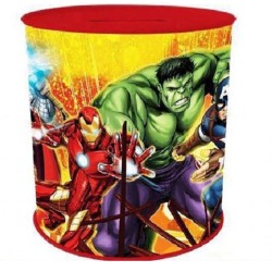 Salvadanaio Avengers Marvel in Latta – 11x13 cm – Idea Regalo Bambino, Supereroi