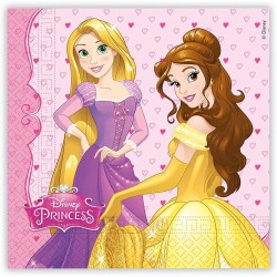 Tovaglioli di carta Disney Principesse 33 x 33 cm - Conf. 20 pz - Feste Compleanno a Tema