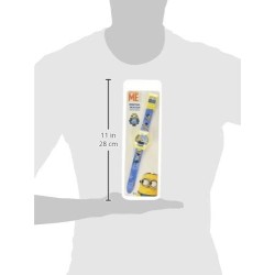 Orologio Digitale Minions per Bambini – Orologio da Polso Cattivissimo Me con Cinturino in Gomma – Idea Regalo