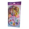 Disney Princess Trousse Make-Up – Set Lucidalabbra con Specchio per Bambine