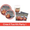 Coordinato per Feste Compleanno Cars Disney Kit Party Bambini Festa e Party
