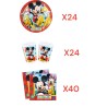 Coordinato per Feste Compleanno Mickey Mouse Clubr Kit Party Topolino Festa e Party