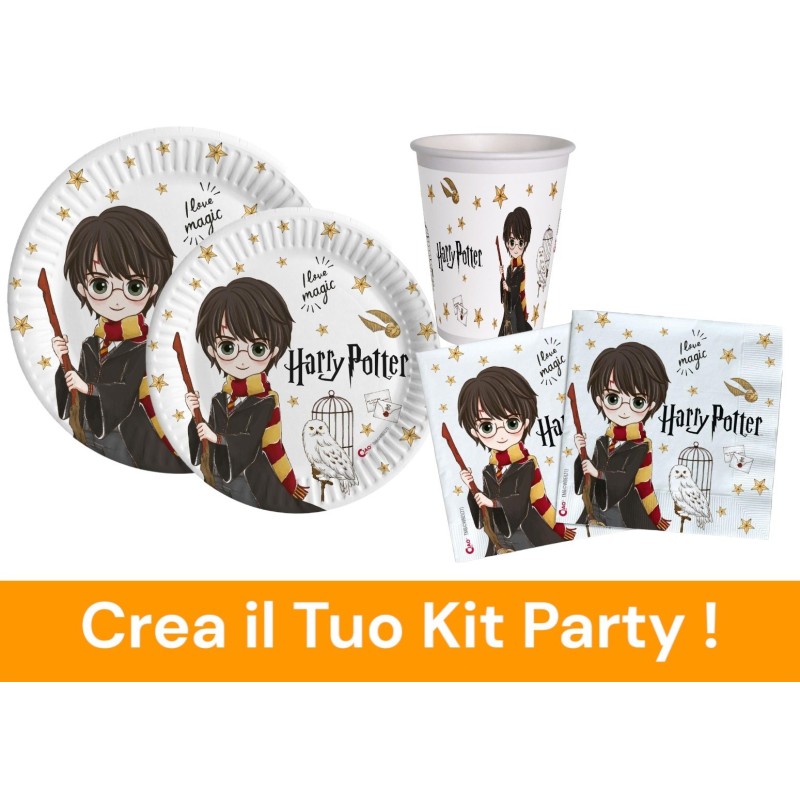 Coordinato per Feste Compleanno Harry Potter Kit Party Bambini Festa e Party